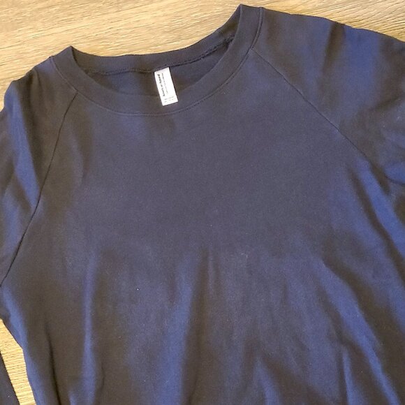 American Apparel Y2K Navy Crew Neck Sweater (deadstock) size XS - Picture 2 of 5